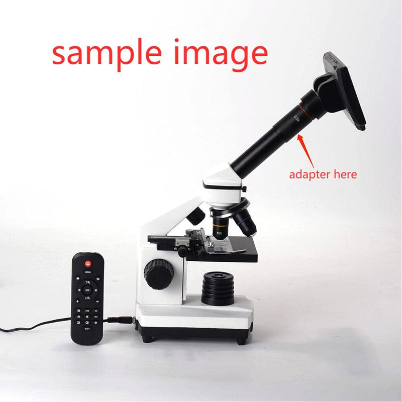 [AUSTRALIA] - HAYEAR 0.5X Reduction Lens Eyepiece Lens 23.2mm Mounting with 30mm 30.5mm Ring Adapter Applicable for Biomicroscope Stereo Microscope 