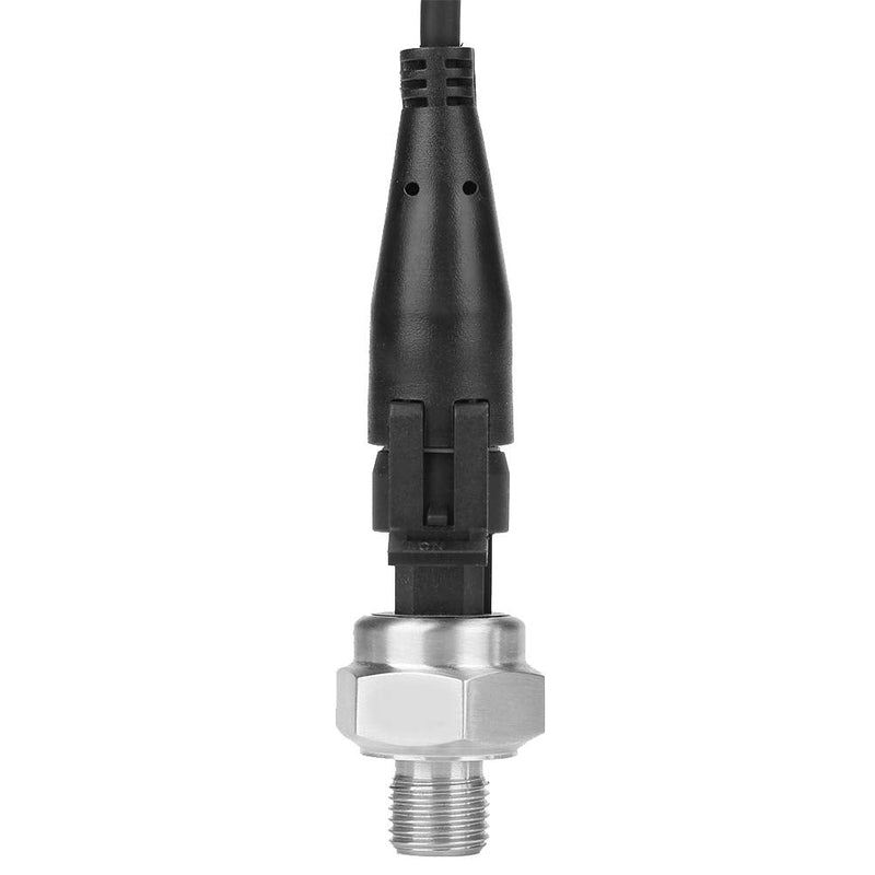 Pressure Sensor, PSI Pressure Transmitter, G1/4 Inch 5 V Transducer for Water, Gas, Oil (0-10 PSI)