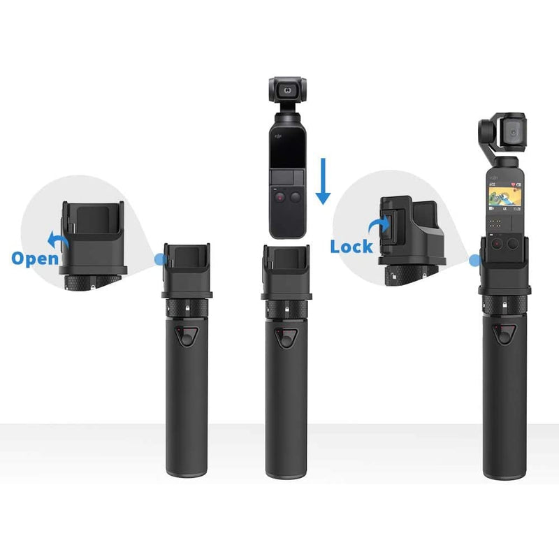 [AUSTRALIA] - Smatree Portable Osmo Pocket 2 Battery Grip,Power Stick,5000mAh Extension Rod Power Bank Compatible with DJI Osmo Pocket 2 & DJI Osmo Pocket 1 (Not fit with Pocket 3!) 