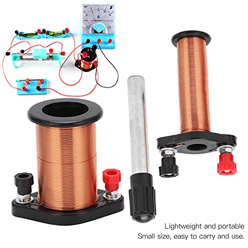 Primary Secondary Coil Physical Electromagnetic Induction Coil Experimental Instrument Primary Coil A Secondary Coil B Soft Iron Core C for Physics Teaching