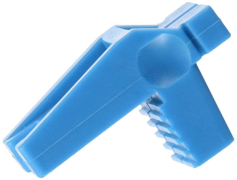 OX Bricklaying Tool - Rubber Corner Block - Line Blocks to Help Straight Brick Laying - Blue - 1 piece Line Block