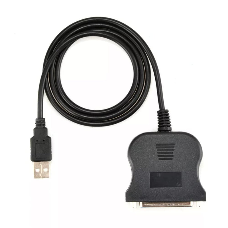 NEORTX USB to DB25 Printer Cable, USB A Male to 25 Pin DB25 Female IEEE 1284 Parallel Printer Converter Cable