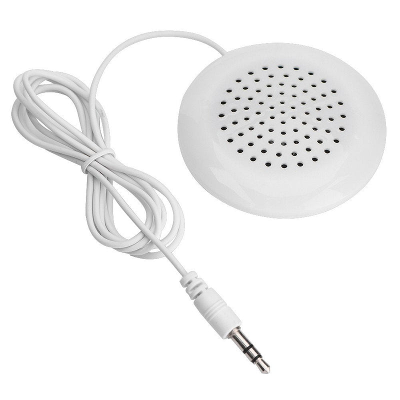 Ejoyous Mini Speaker, Portable Small Stereo Speaker DIY Pillow Speaker with 3.5mm Jack Compatible with MP3 Mobile Phone CD Player, for Home Bedroom Office Outdoor Travel Use