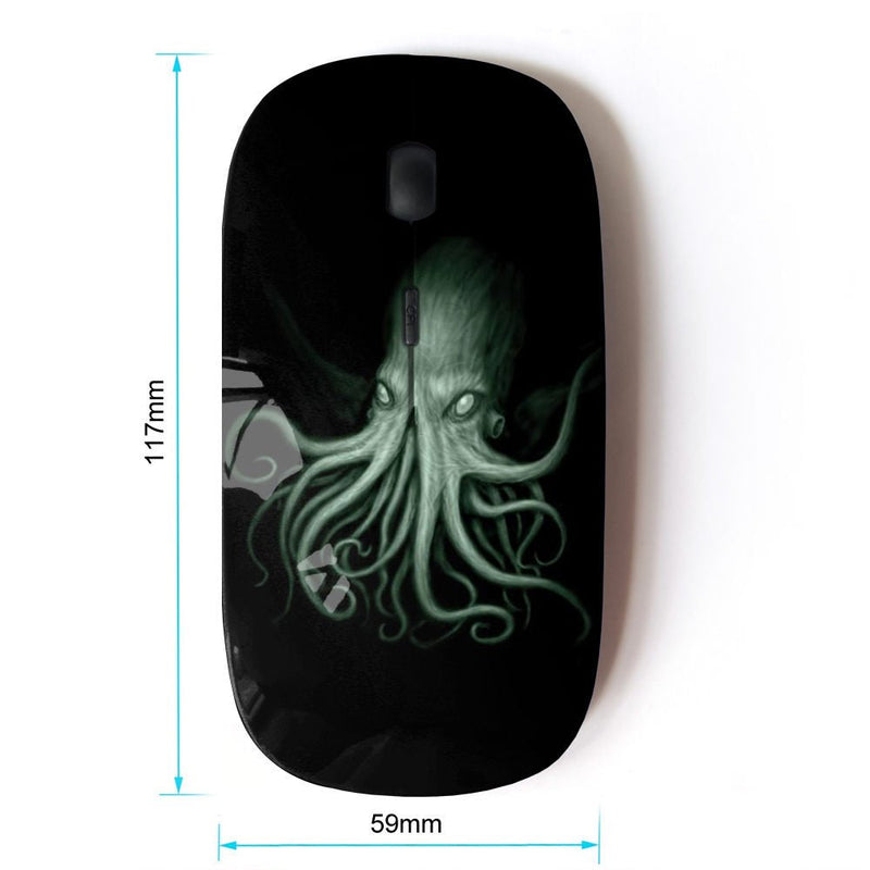 KOOLmouse [ Optical 2.4G Wireless Mouse ] [ Octopus Kraken Sea Ocean Creature Legs Art ]