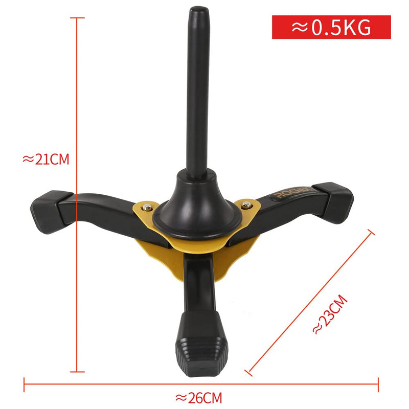 Foldable Portable Clarinet Stand/Flute Stand/Oboe Stand,Tripod Holder Stand