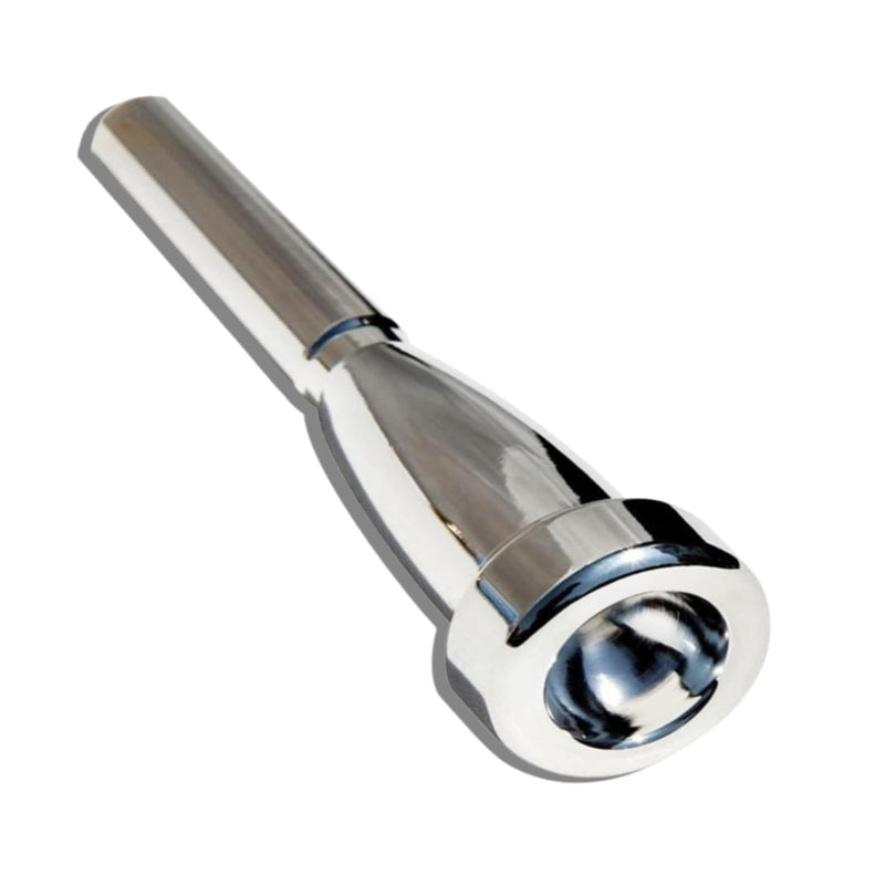 Trumpet Mouthpiece Replacement, Silver Plated Trumpet Mouthpiece Brass 1.5C Mouth Piece Accessories Instruments for Beginners, Professional Players(1.5C)