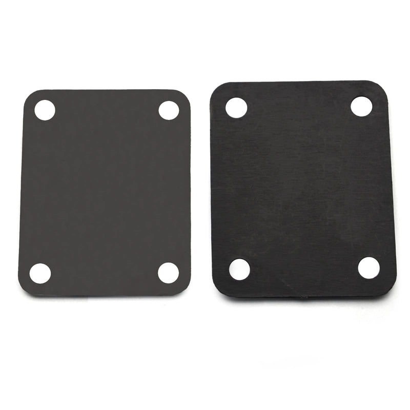 Electric Bass Guitar Neck plate Guitar Neck Joint Connecting Strengthen Plate Guitar Parts (Black) Black