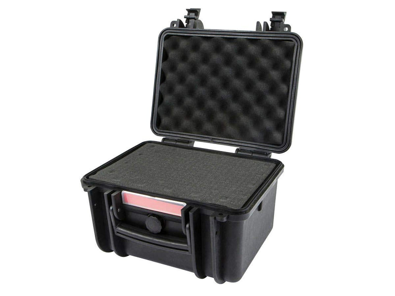 Monoprice Weatherproof Hard Case - Black (9 Liter) with Customizable Foam, 11 x 8 x 7 in Internal Dimensions - Pure Outdoor Collection 9 Liter