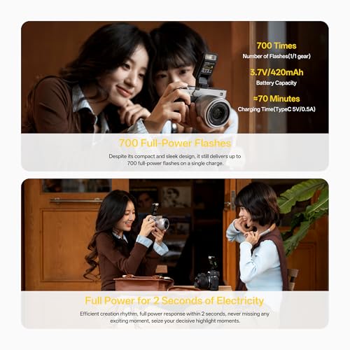 VILTROX Vintage Z2 Foldable TTL Mini Speedlite Flash for Fujifilm Camera Vintage Z2-for Fujifilm