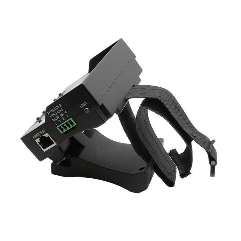Handheld 4.3" TFT LCD Audio Video Security CCTV Analog Camera Tester 12V Output RJ45 Cable Test Monitor