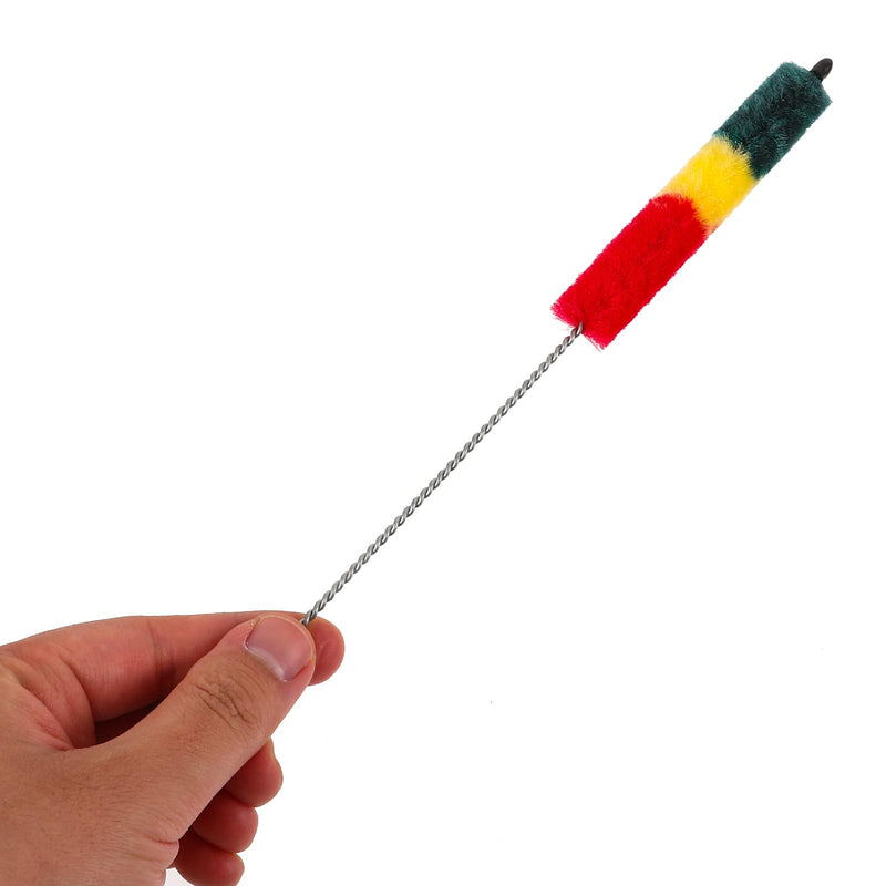 ibasenice 2pcs Piccolo Brush Piccolo Clean Brush Piccolo Cleaning Tools Piccolo Cleaner Brush Music Instruments Cleaning Kits Instrument Cleaning Tool Saliva Cotton Thread Straw