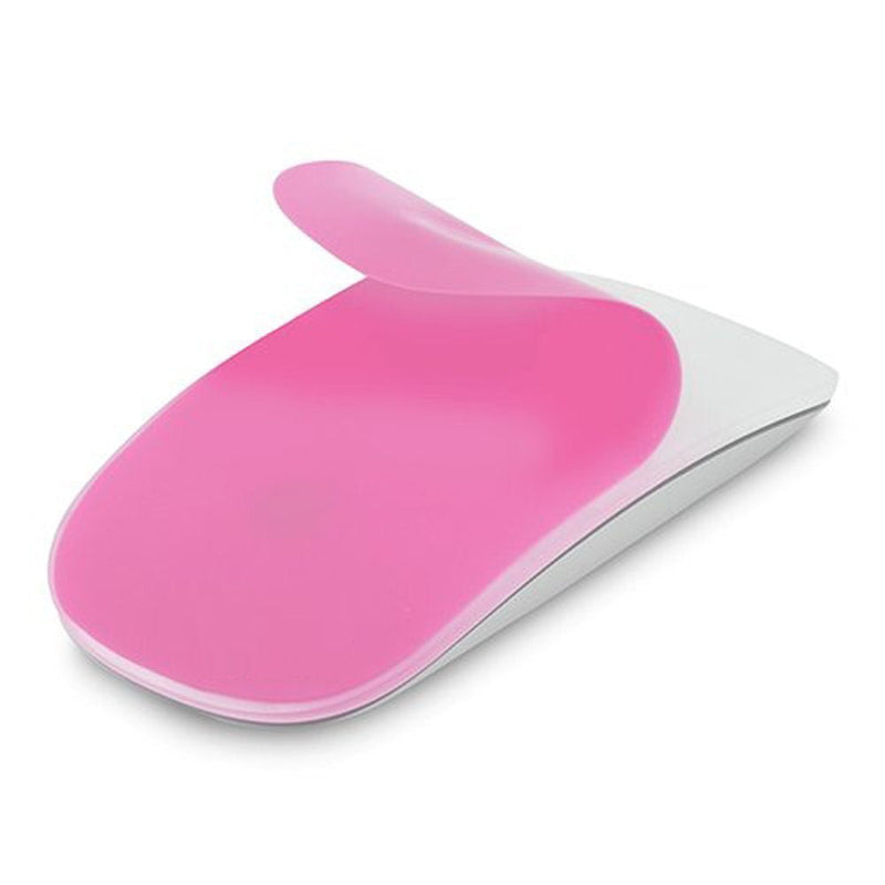 JIFF 2 in 1 Bundle - Silicone Soft Skin Protector Covers for Apple Magic Keyboard (MLA22LL/A) with US Layout and MAC Apple Magic Mouse (Pink) Pink