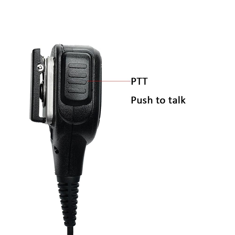 [AUSTRALIA] - Vx-261 Mic Speaker Mic Shoulder Handheld Microphone with Reinforced Cable for Yaesu Vertex Standard VX-230 VX-231 VX-298 VX-350 VX-351 VX-180 EVX-531 2 Way Radio Walkie Talkie 