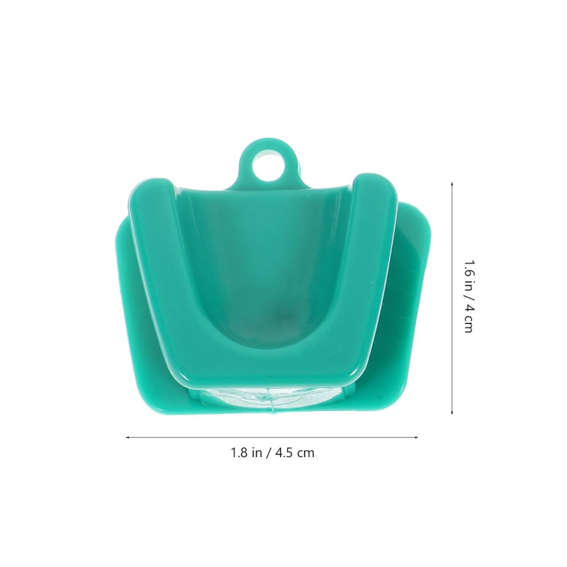 ROSENICE 3pcs Dental Mouth Prop Bite Block Cushion Opener Retractor Small Medium Large Size (Blue Green Purple)