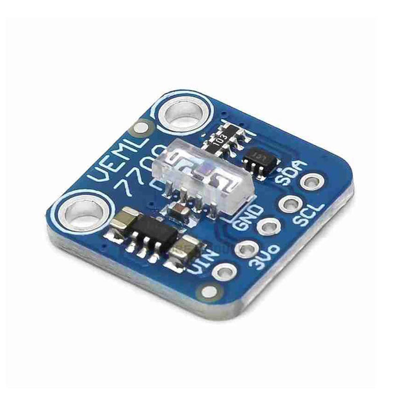 Hailege 2pcs VEML7700 Ambient Light Sensor I2C IIC 16 Bit Light Ambient Sensor SMBUS 0-120k Lux Light Measuring Range