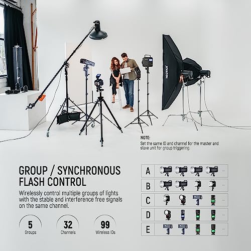NEEWER Upgraded QPRO-S TTL Wireless Flash Trigger Compatible with Sony