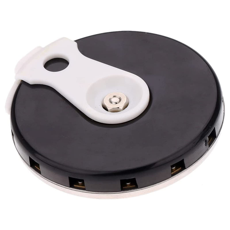 13 Tones Pitch Pipe Tuner C-C Note Selector Electric Guitar Tuner C-C Music Notes Instrument Tuning Device Easy to Use, Diameter 6.5cm, As Show