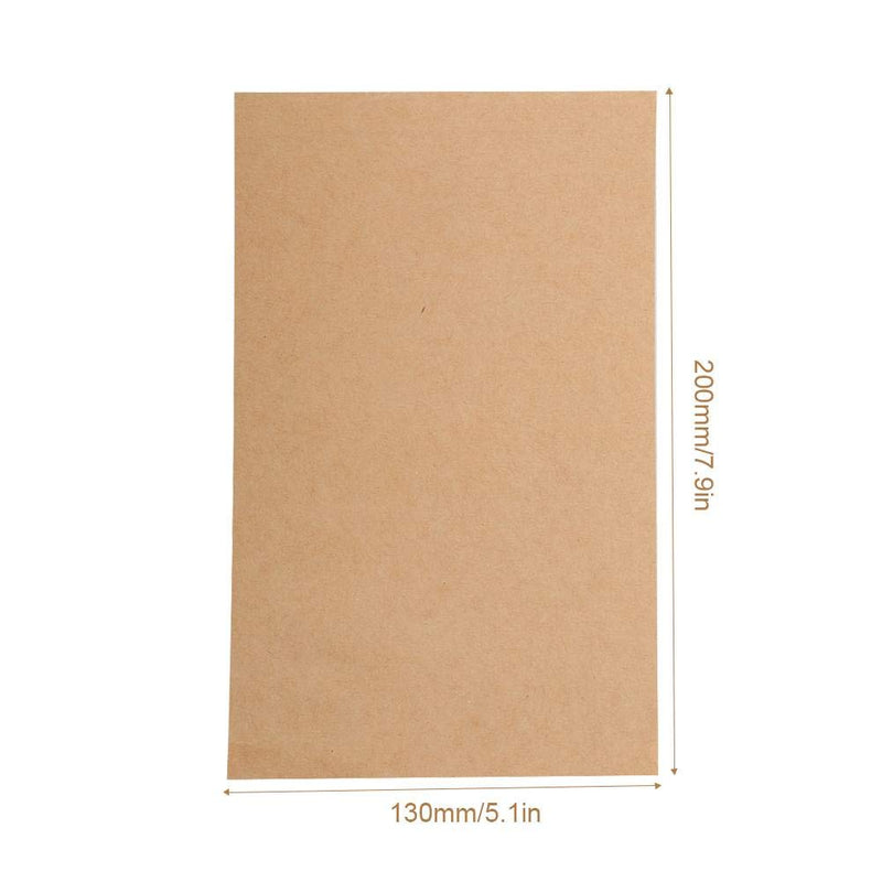 [AUSTRALIA] - Brrnoo Disposable Sterilisation Bags, 75 x 150 mm Self-Adhesive Sterilising Bag, Sterilisation Bag, Disinfectant Bag for Cosmetics, Nail Tools, Accessories for Disinfectant Machine, Pack of 100 brown 
