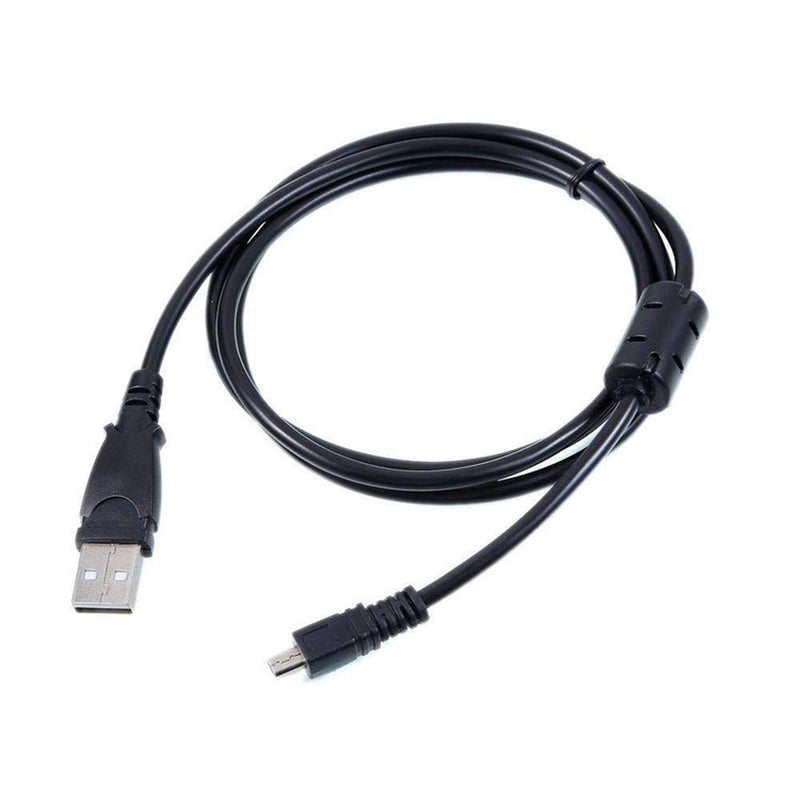 Replacenment USB Cable Cord Battery Charger for Sony Cybershot Cyber-Shot DSC-W800, DSC-W830, DSCH200, DSCH300, DSCW370, DSC-H200, DSC-H300, DSC-W370 Camera Black