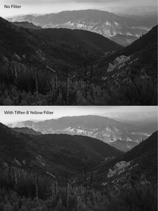 Tiffen 72mm 8 Yellow Filter #2 8 Filter