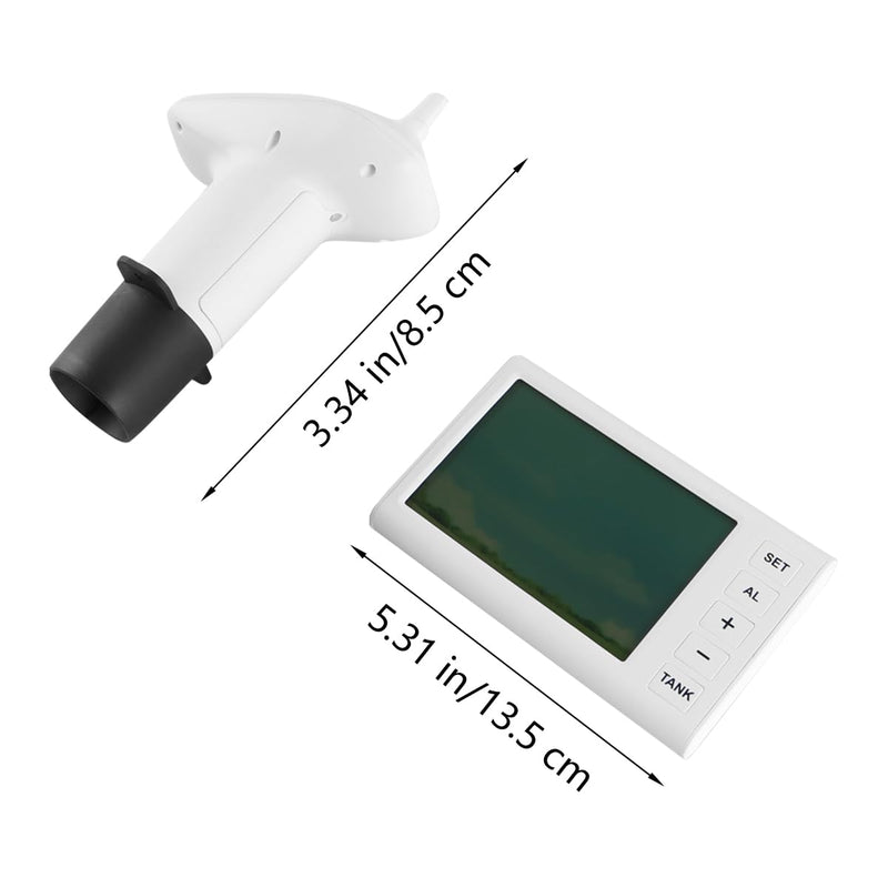 [AUSTRALIA] - Ieron Ultrasonic Level Meter, Water Level Indicator, Water Level Indicator, Multifunctional Household Digital Display, Water Tank 