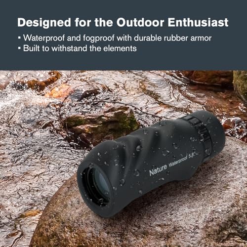 Celestron Nature 10x25 Monocular for Hiking and Wildlife Viewing Monocular 10 x 25