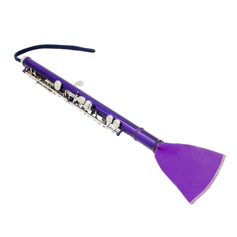 Sax Saxophone Cleaning Cloth Clarinet Pull Through Swab Instrument Cleaner Cloth Sax Instrument Cleaner