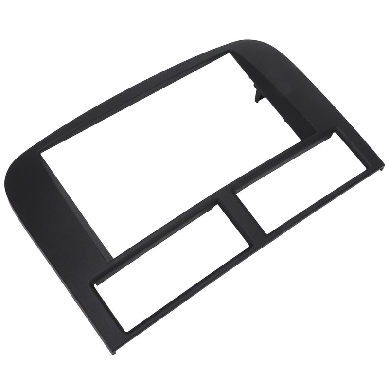 Qiilu Car Dashboard Trim Kit丨 Car Stereo Radio Panel丨Dashboard Installation Trim Kit 2 Din Stereo Radio Bezel Replacement for 1999 2004 Automotive Interior
