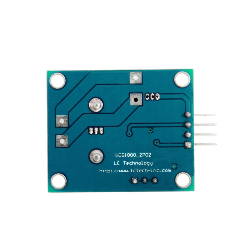 Laroal Hall Power Sensor Reverberation Sensor DC 5V 35A Short Circuit Overcurrent Protection Detector WCS1800 Suitable for Current Detection