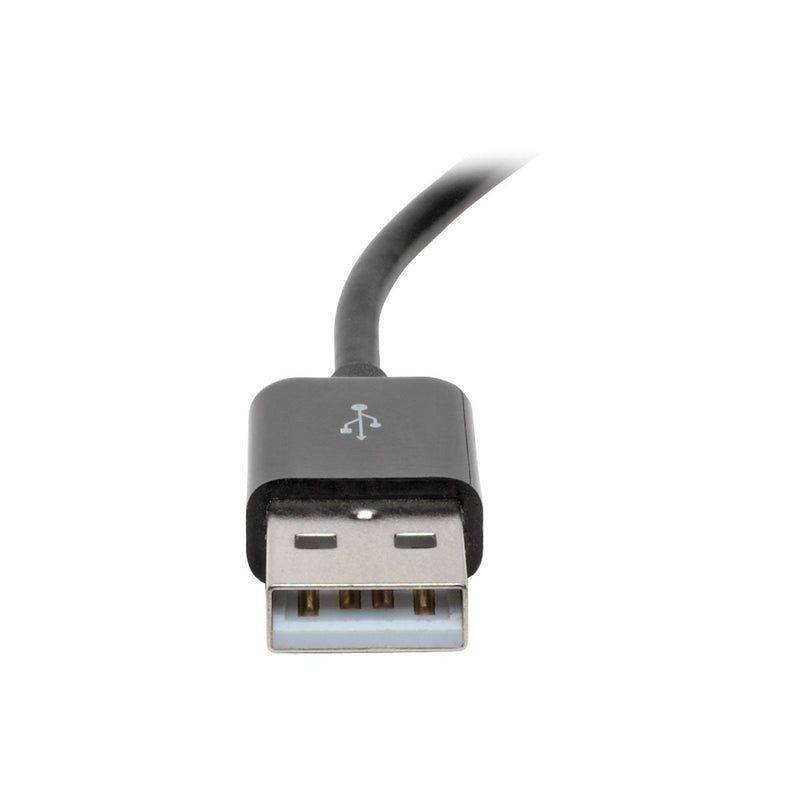 Tripp Lite USB to VGA Adapter Multi Monitor External Video Converter, Built-in USB Type-A 2.0 Cable, 1080p @ 60Hz -Windows, Mac & Ubuntu Compatible, 3-Year Warranty (U244-001-VGA) VGA w/ Built-in Cable