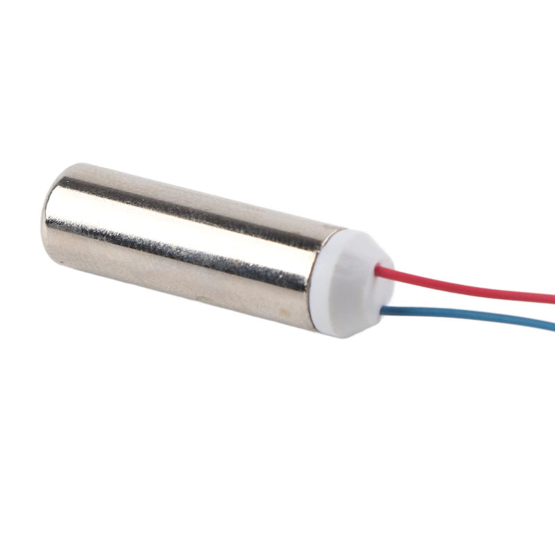 5pcs 14500rpm 0.14W 0.038A 3.7V Waterproof Vibrating Mini Motor Cylindrical Coreless Vibration Motor for Electric Toothbrush, Massager, Smart Glasses