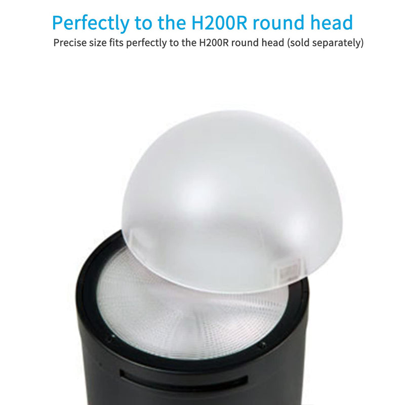 Godox AK-R11 Diffuser Dome for Godox V1 V1pro Round Head Flash for Godox AD100Pro / H200R