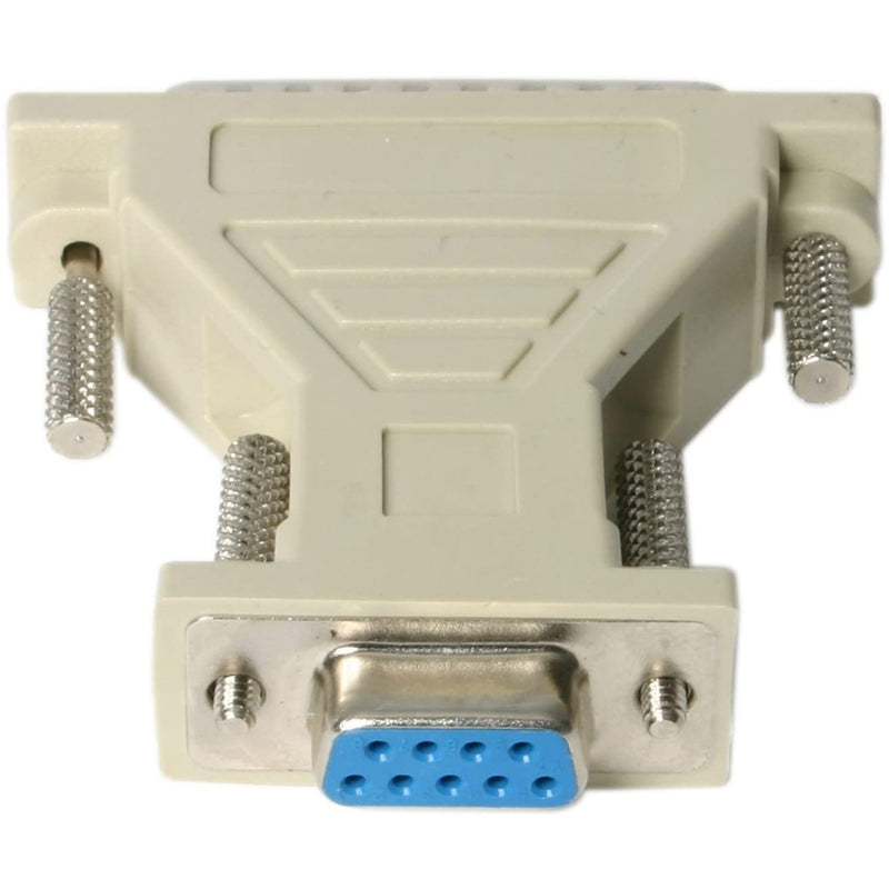 StarTech.com DB9 to DB25 Serial Cable Adapter - F/M - Serial Adapter - DB-9 (F) to DB-25 (M) - AT925FM,Beige (Pack of 4) Pack of 4