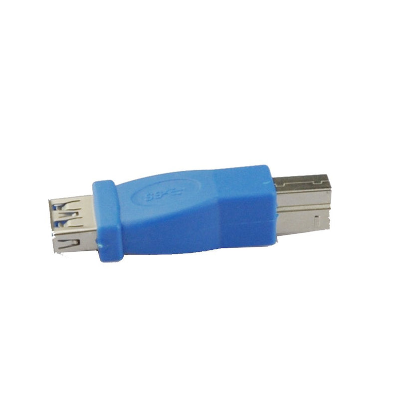 Seadream 2Pack USB 3.0 Type-A Female to B Male Extender Connection Adapter (2Pack usb 3.0 A/F to B/M)