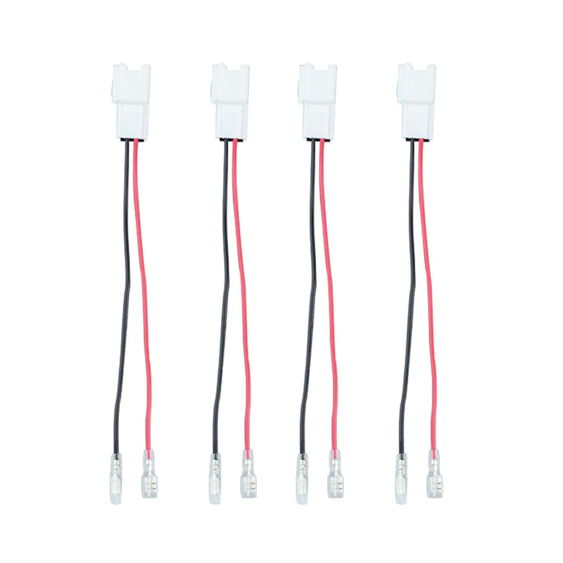 [AUSTRALIA] - 4Pcs Speaker Harness Replacement for Nissan Wire Harness 2004-2013 2014 2015 2016 2017 2018 2019 2020 2021, Infiniti Speaker Adapter 2006-2018 Car Speaker Connector Harness Adapter 