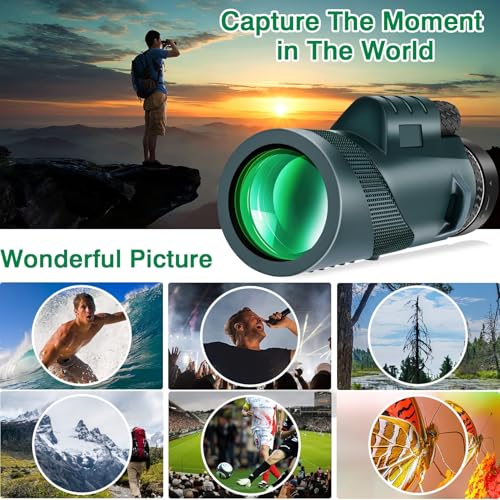 80×100 monocular Telescope with high Magnification and high Definition