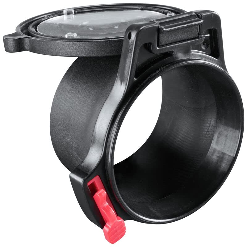 [AUSTRALIA] - Butler CreekScope Cover Flip Open 45 Objective, Clam One Size Black 