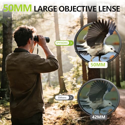 15x50 HD High-Powered Binoculars for Adults & Teens 15X50