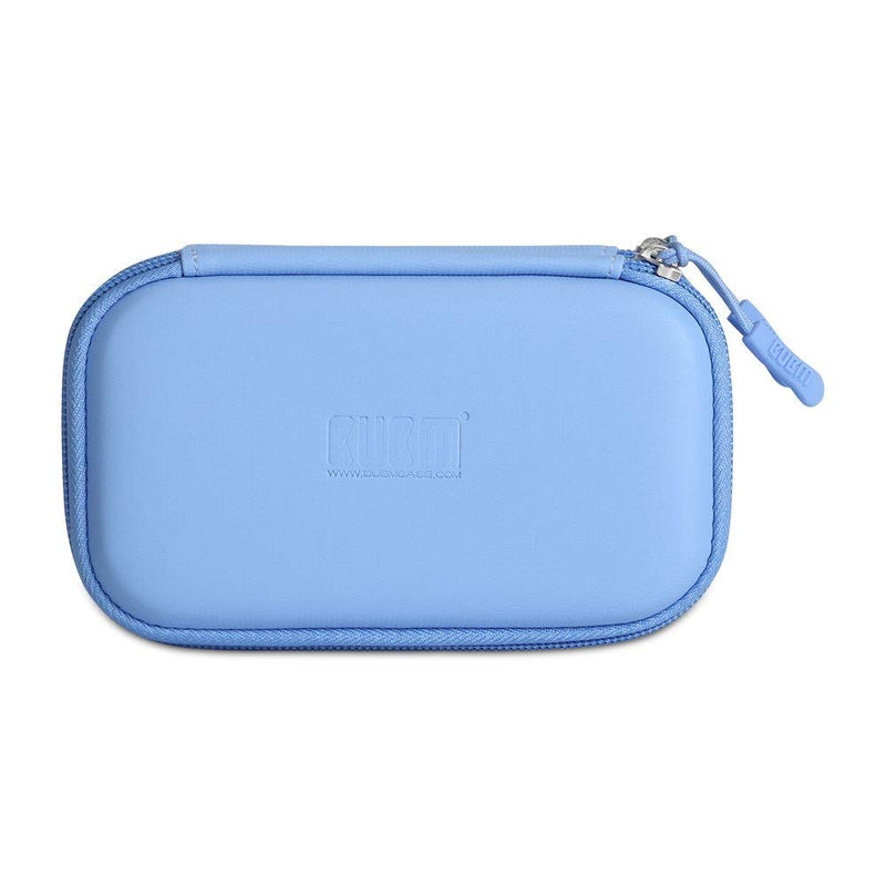 BUBM External Hard Drive Portable Carrying Case,EVA Waterproof Travel Bag Compatible with 2.5 inch Western Digital|Toshiba|Seagate|LaCie|HGST Hard Drive with 6 SD Card Slots ,5.9 3.9 2.0 inch,Blue Blue