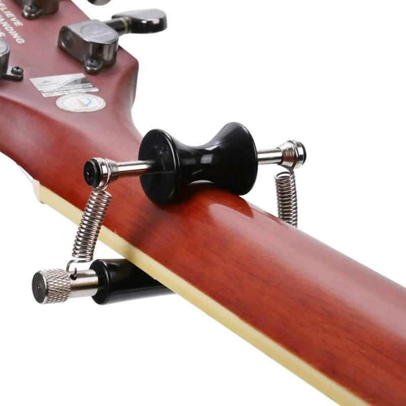Guitar Capo Guitar Rolling Capo Sliding Capo Adjustable Capo Rubber and Stainless Steel Capo for Tuning Tone of String Instruments Like Folk Classic Acoustic Electric Guitar Ukulele Mandolin Banjo