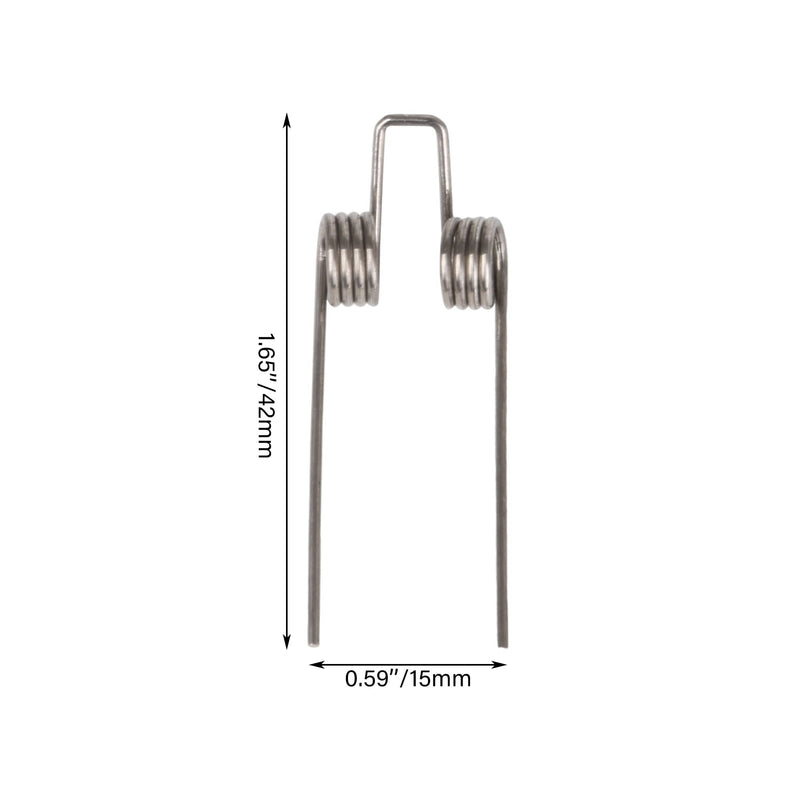 [AUSTRALIA] - BQLZR Trombone Replacement Water Key Spit Valve Spring Metal Silver for Alto Pack of 5 