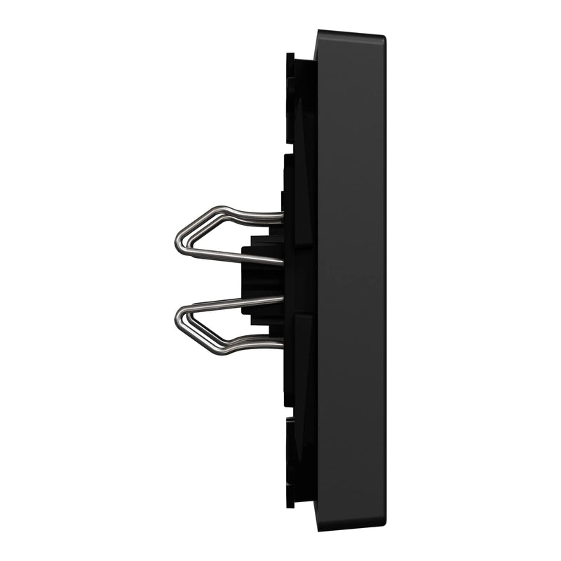 Schneider Electric Merten Rocker Switch for Series Switch, System M, Matte Black, Item Number MEG3300-0403 Ocean Plastic Wippe 1-fach