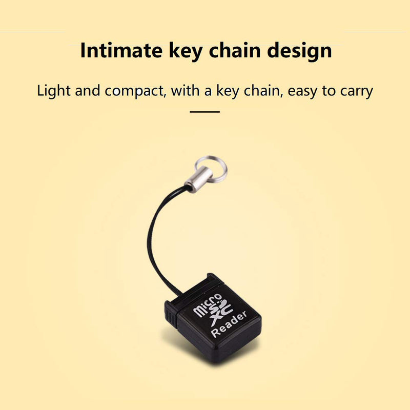 Cotchear Mini Super Speed Micro SD/SDXC TF USB 2.0 Card Reader Adapter