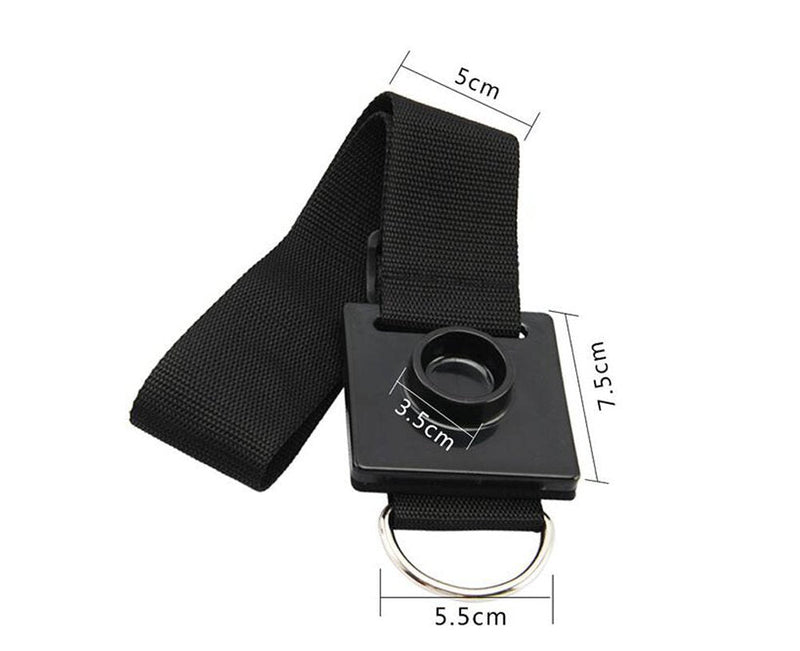 1PCS Black Cello Non-Slip Mat Pads Cello Endpin Anchor Cello Antiskid Device Anti-Slip Mat Pad Stop Holder for Cello Strap Adjustable