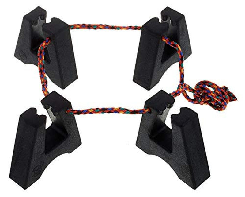 Latin Percussion LP637 Rubber Conga Feet,Black