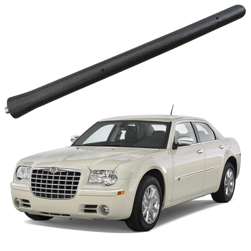 Rubber Antenna for Chrysler 300 (2007-2009), Chrysler 300 Antenna - Car Wash Proof, 6 3/4 Inch Internal Copper Coil Antenna Mast Replacement