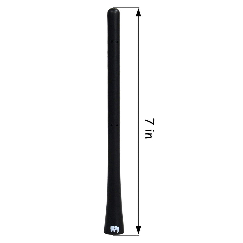[AUSTRALIA] - ONE250 7" inch Flexible Copper Core Antenna, Compatible with Suzuki - Grand Vitara (2001-2023), Swift (2002-2024), SX4 (2002-2018), Liana (2002-2019) - Designed for Optimized FM/AM Reception 