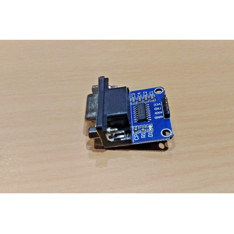Ximimark 5Pcs MAX3232 Root Module Connector Chip RS232 to TTL Female Serial Port to TTL Converter Module for Equipment Upgrades Like DVD