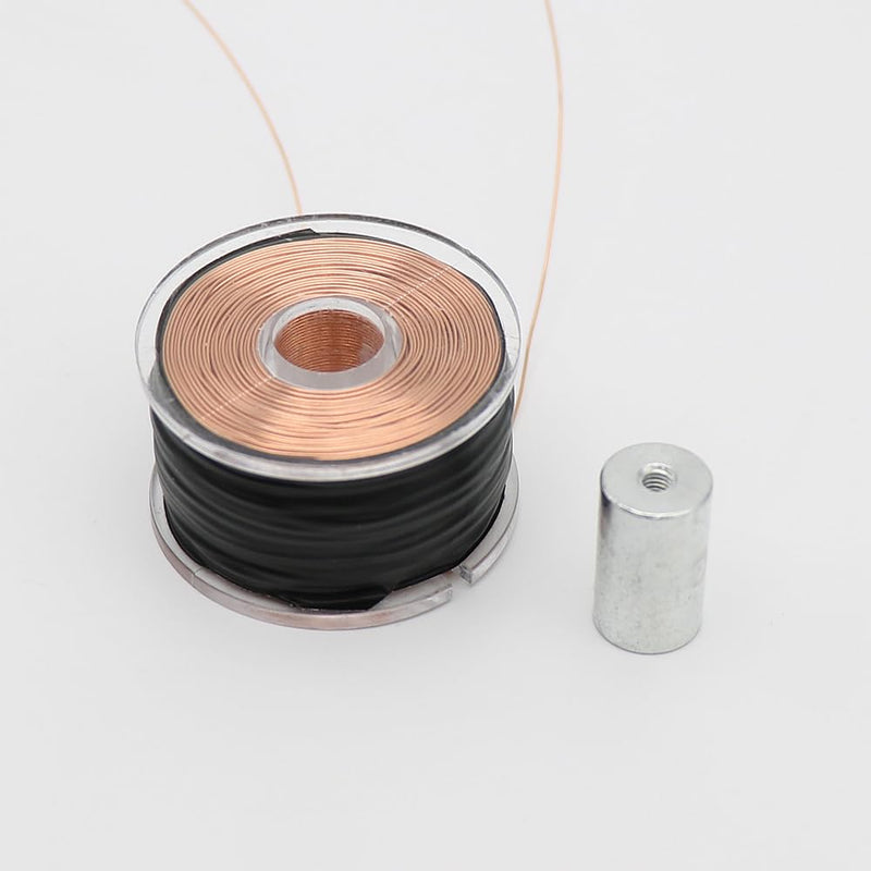1 Piece Copper Magnetic Floating Coil, DIY Coil, 1000 Rotations, Wire Diameter 0.35 mm, Experiment Coil, Large Magnetic Levitation Coil (With Iron Core) With Iron Core