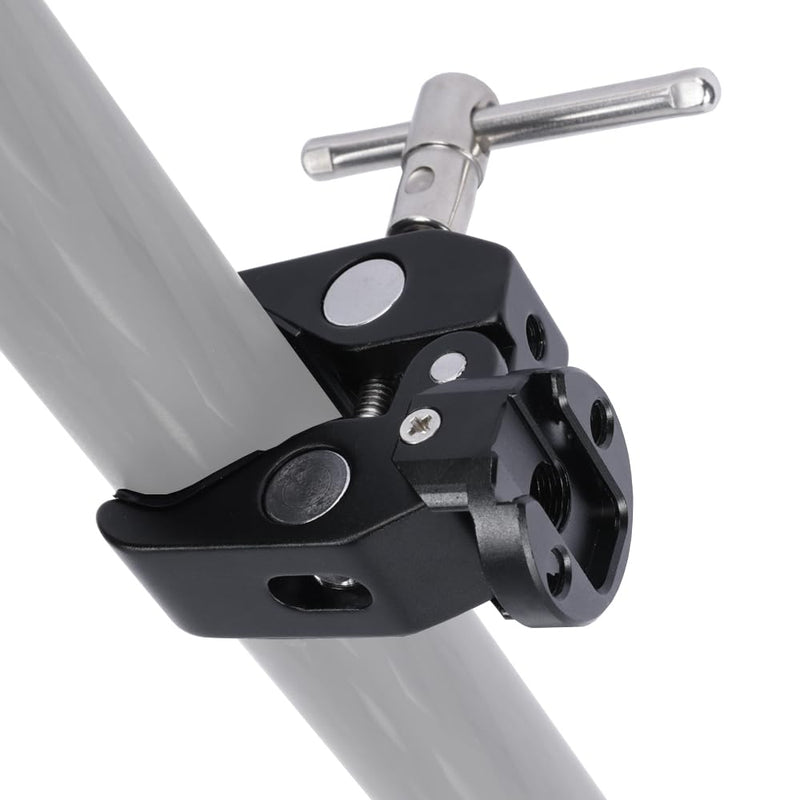 [AUSTRALIA] - NICEYRIG Super Clamp Crab to Cold Shoe Mount, 1/4’’ Thread, Max. 50mm Jaw Grip Applicable for Power Bank Clamp, Tripod Mount Phone Holder, Vmount Battery Plate - 608 